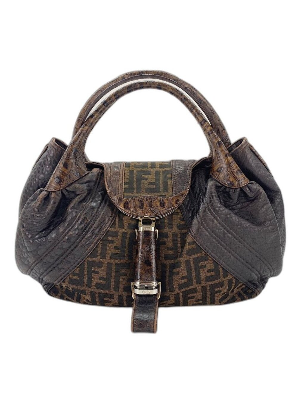 Fendi Handbag Spy Brown